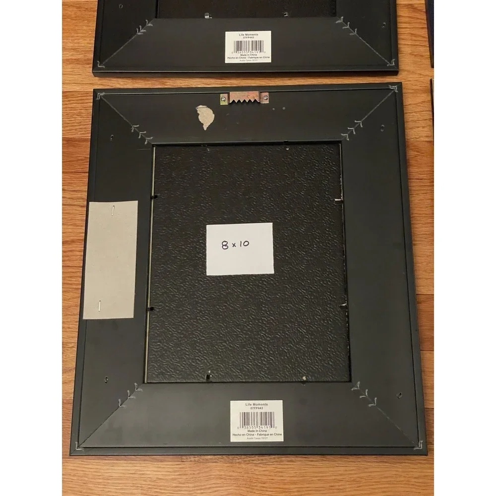 Assorted Black Picture Frames 11x14 8x10 Gallery Wall‎